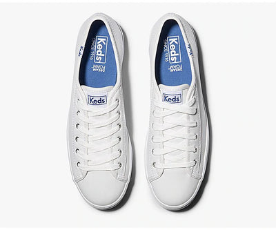 Keds Triple Kick White Leather Sneaker