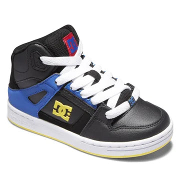 DC Pure High Top Kids Black/Multi