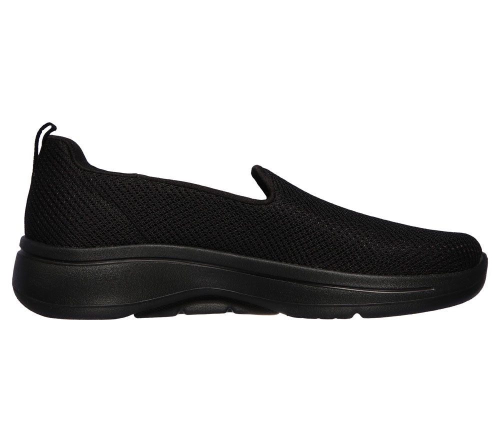 Skechers Womens Go Walk Arch Fit Grateful Black/Black