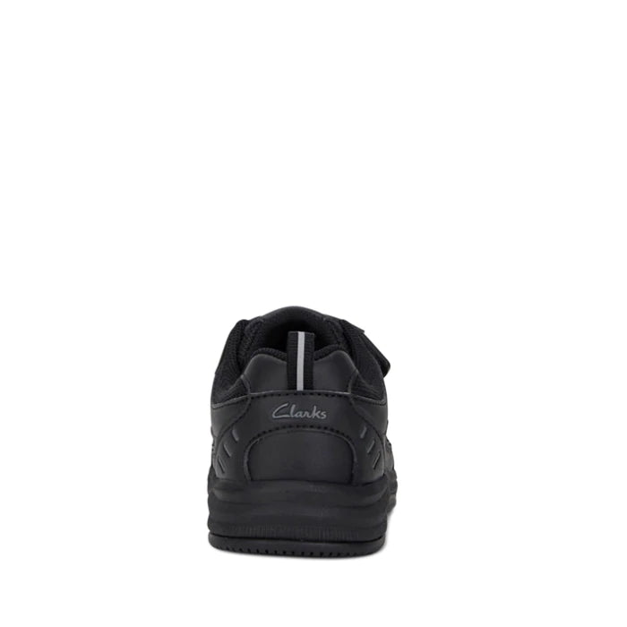 Clarks Advance black leather shoe