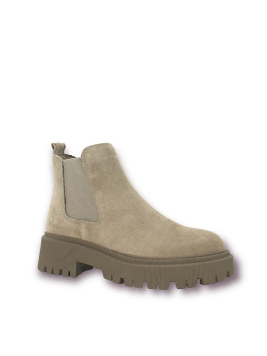 Carmela 160116 Taupe Suede Pull On Boot Gr8 Gear NZ