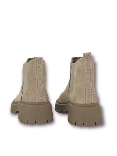 Carmela 160116 Taupe Suede Pull On Boot Gr8 Gear NZ