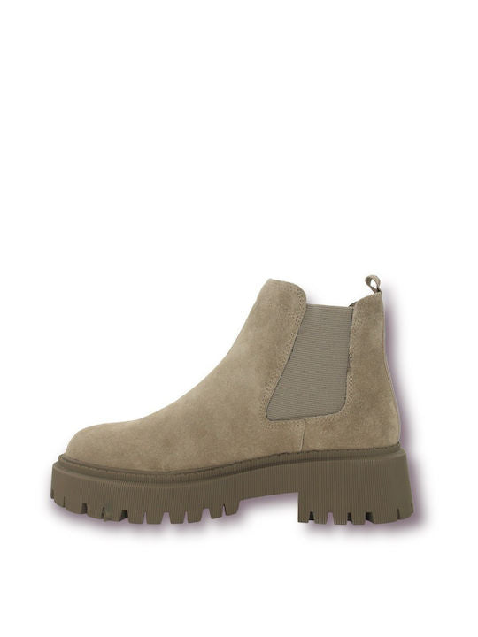 Carmela 160116 Taupe Suede Pull On Boot Gr8 Gear NZ
