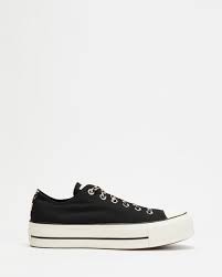 Converse Chuck Taylor Lift Platform Low Black/ Leopard