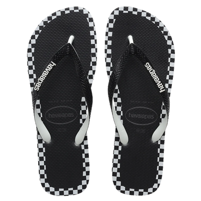 Havaianas Top Checkmate Black Jandal Gr8 Gear NZ