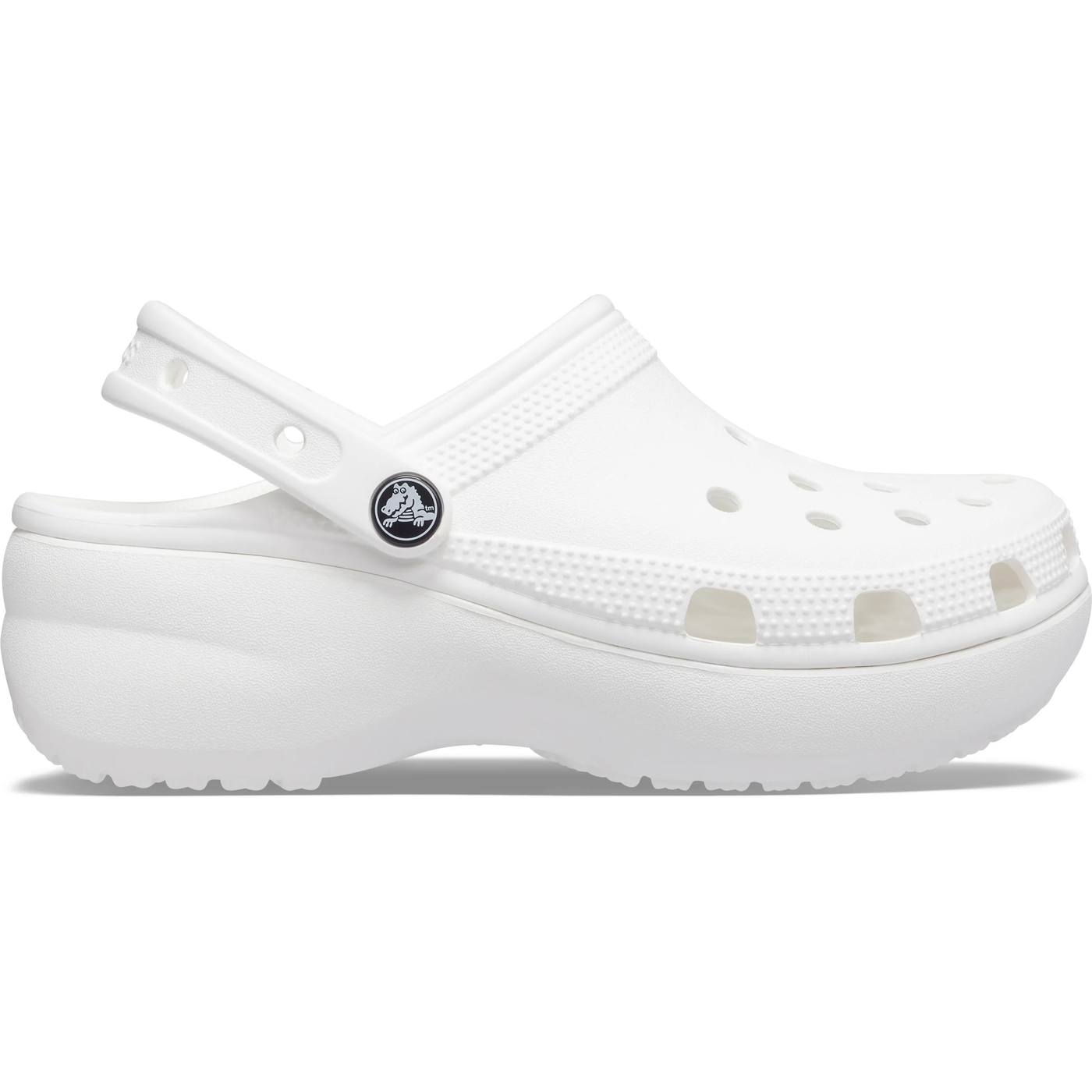 Crocs Platform Clog White