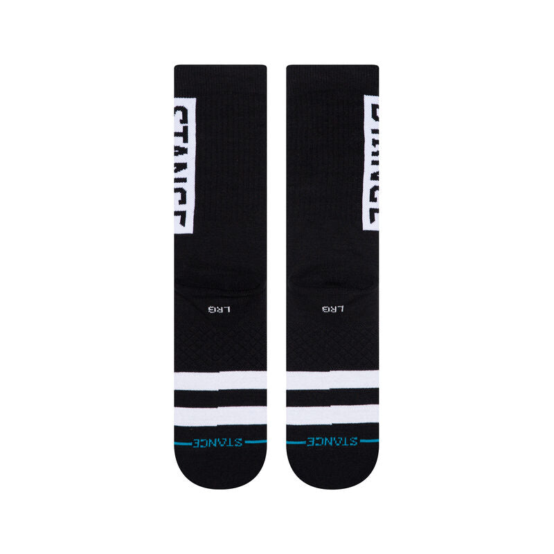 Stance OG Black Crew Sock Gr8 Gear NZ