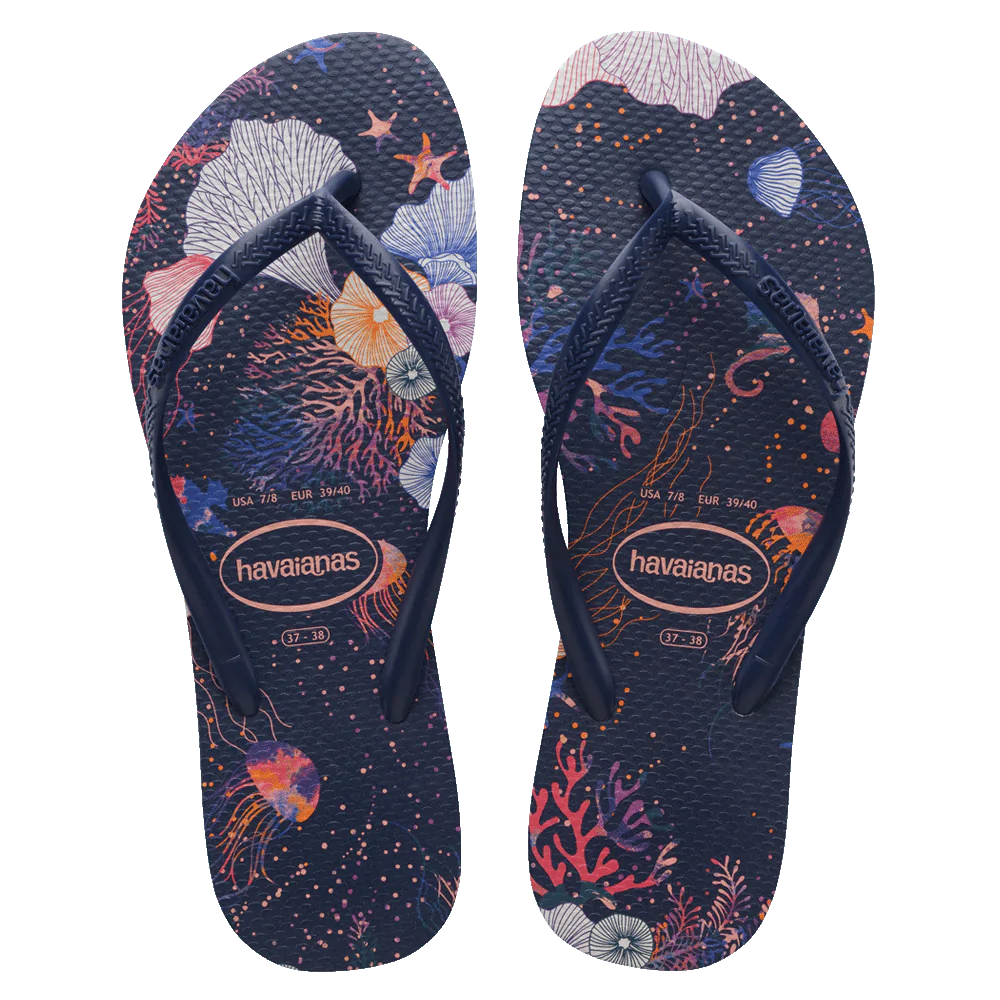 Havaianas Slim Seabed Navy Gr8 Gear NZ