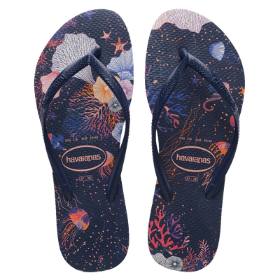 Havaianas Slim Seabed Navy Gr8 Gear NZ