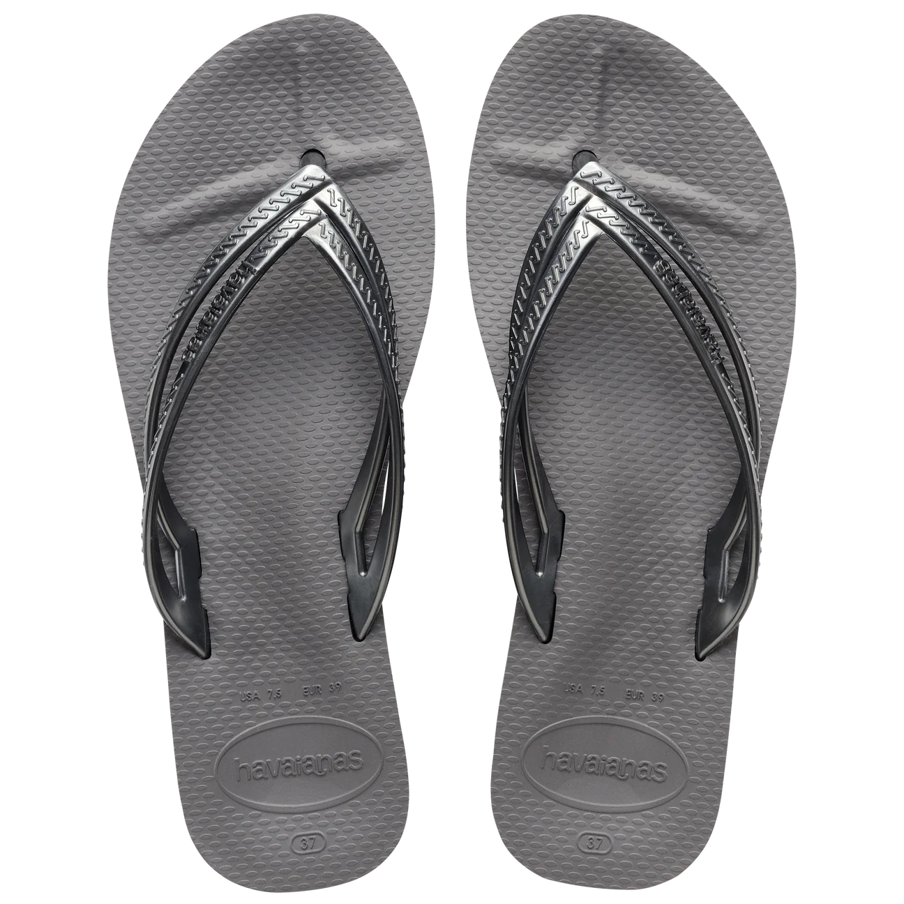 Havaianas Wedges Steel Grey Platform Jandals Gr8 Gear NZ