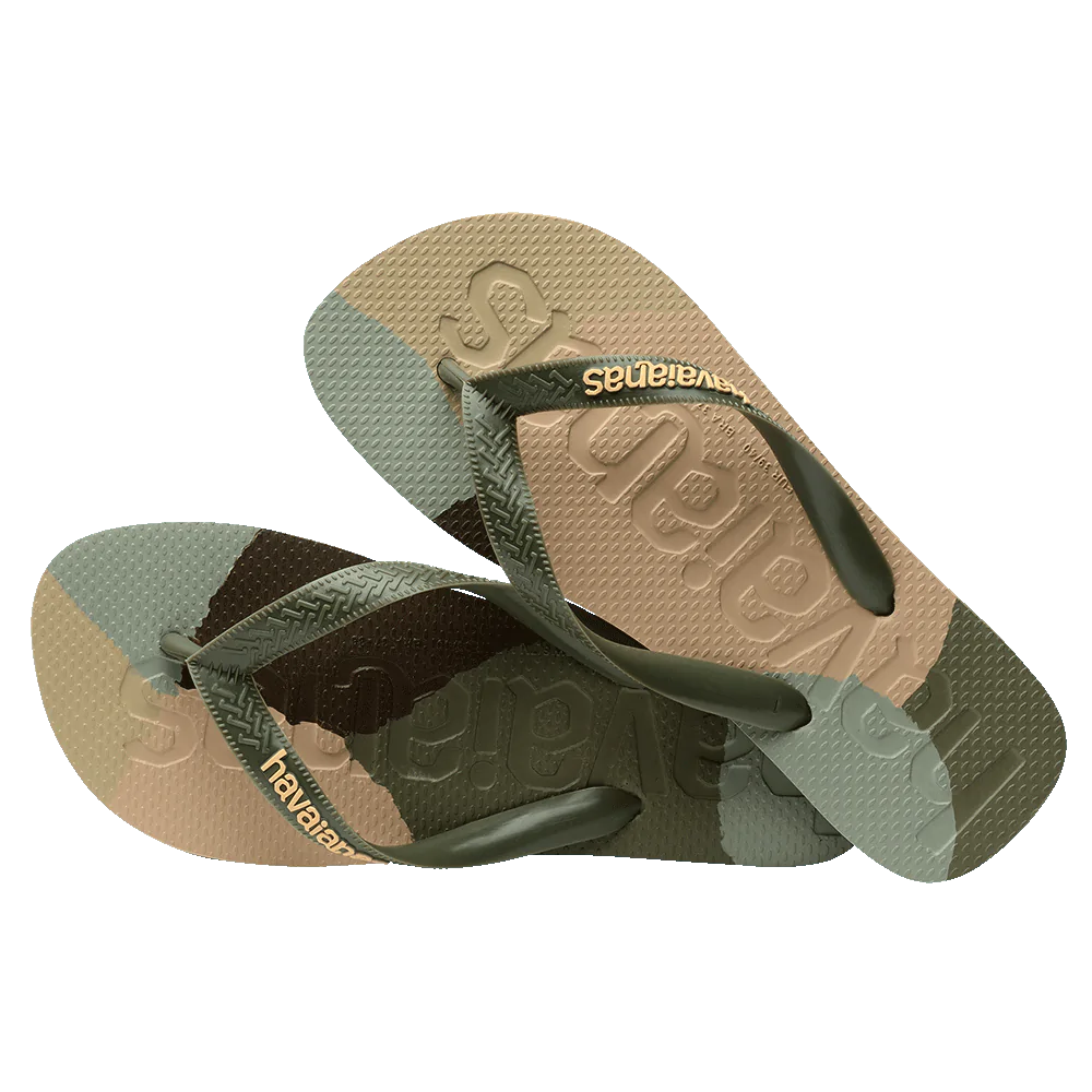 Havaianas To Logomania Green Camo Jandals Gr8 Gear NZ