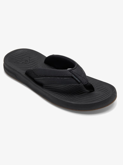 Quicksilver Travel Oasis Jandal Black Gr8 Gear NZ