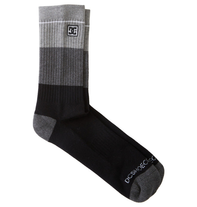 DC Crew Black Camo 2pk Socks