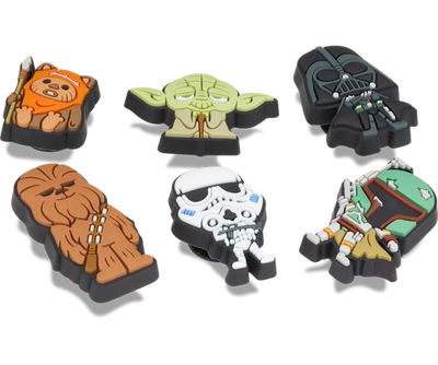 Crocs Jibbitz Star Wars Character 6 Pack Gr8 Gear NZ