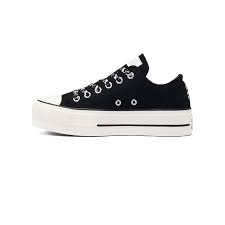 Converse Chuck Taylor Platform Low Black/ Leopard