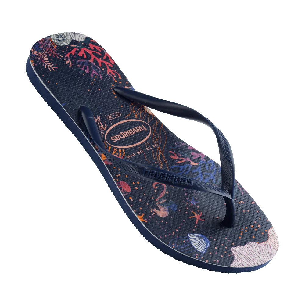 Havaianas Slim Seabed Navy Gr8 Gear NZ