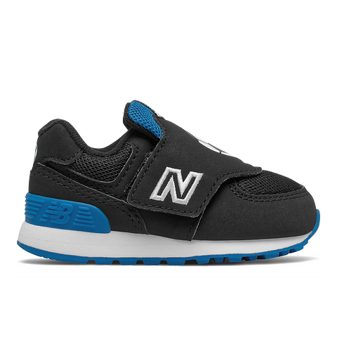 New Balance IV574FRA black toddler shoe