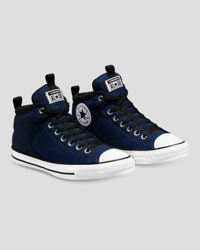 Converse Chuck Taylor High Street Mid Obsidian Midnight Navy Black GR8 Gear