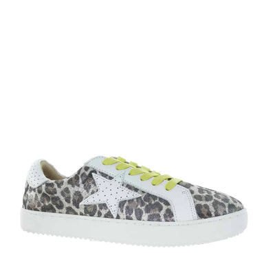 Alfie & Evie Valdo Champagne Leopard Sneaker