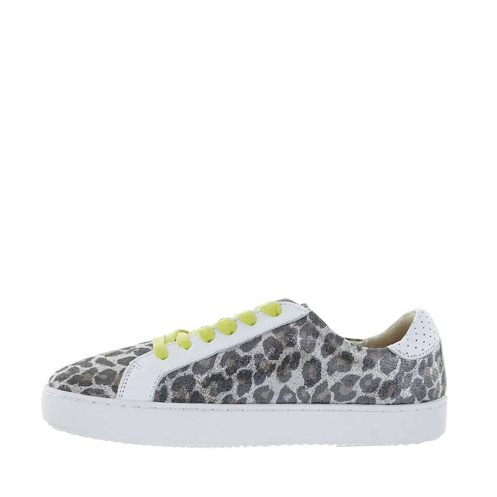 Alfie & Evie Valdo Champagne Leopard Sneaker